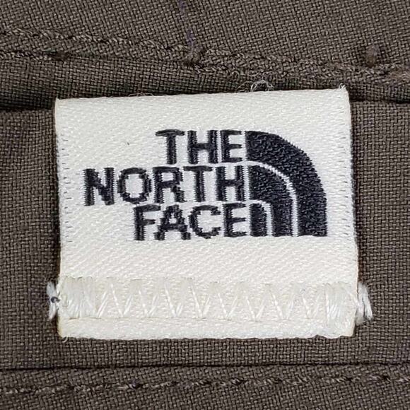 The North Face Cargo Hiking Pants Women's Size 8 Khaki Nylon Stretch Straight - Picture 6 of 14